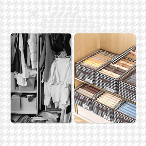 Wardrobe <b>Clothes</b> Organizer Drawer Organizers Closet Organizers and <b>Storage</b> <b>Box</b> T Shirt Pants Sweater Underwear Jeans <b>Storage</b> <b>Box</b> - Product Image 5