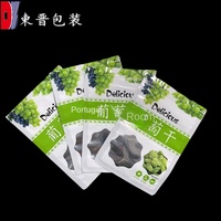 Sachet Doypack alimentaire refermable en matériau laminé avec logo personnalisé pour l'emballage de raisins secs et de fruits secs