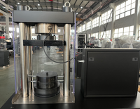 Máquina de Ensayo de Compresión de Concreto Electrohidráulica con Control por Microcomputadora, Garantía de 1 Año, Medición de Resistencia