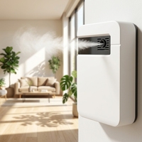 Diffuseur d'arômes d'air froid sans eau intelligent WiFi en plastique électrique de haute qualité, OEM ODM, compact, économique, fabricant