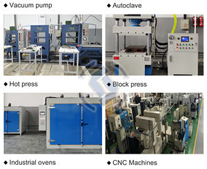 Oem Fabricage Lichtgewicht Hittebestendigheid Custom Full Carbon Fiber Voor Service - Product Image 6