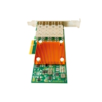 Carte réseau serveur PCIE X4 Gigabit à quatre ports optiques, adaptateur Ethernet I350AM4 pour serveurs haut de gamme