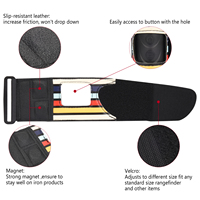 Magnetic Protection Rangefinder Nylon and PU Leather Material Multifunctional Golf Rangefinder Strap