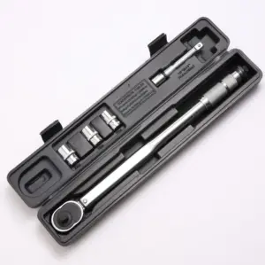 Industrial ratchet adjustable socket wrench spanner car repair tools sets 1/2 drive 20-330Nm torque wrench