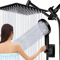Nouvelle édition 2026 – Kits de douche muraux style américain avec séparateur d'eau à trois voies en céramique, garantie 3 ans, et tige d'extension de douche