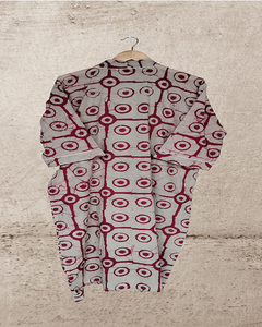 Kimono de Algodón con Estampado Floral, Transpirable, de Manga Larga, Ropa de Dormir Étnica, Pareo de Playa para Mujer - Product Image 2