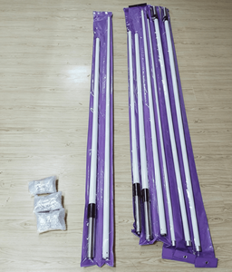 เสาอากาศสถานีฐานแบบ Omni ไฟเบอร์กลาส 4m SDBF4.0U กำลังขยายสูง 400-470MHz 10.5dBi VHF UHF 4000mm - Product Image 4