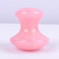 Résine de grattage de type champignon Tendon Face Back Meridian Beauty Massage Stick Jade Crystal Gua Sha