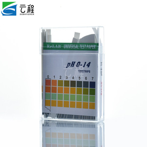 Papel de prueba universal ReLAB, tabla de colores de pH 8-14 para pruebas de agua, suelo y cosméticos - Product Image 3