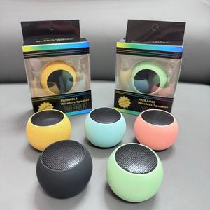 Haut-parleur Bluetooth M3 Macaron TWS Mini en forme de canon en acier, idéal pour les achats en gros et comme cadeau de vacances - Product Image 5