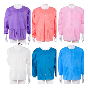 Blouse de laboratoire jetable XR <span class=keywords><strong>pas</strong></span> chère, à manches longues, imperméable, vêtements de protection pour hôpital, blouses de laboratoire dentaire pour médecins et infirmières - Product Image 1