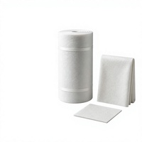 Tissu géotextile non tissé blanc en vrac pour la protection des pentes et les travaux de stabilisation des sols