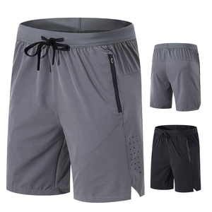 Shorts de sport pour homme personnalisés, solides, décontractés, à séchage rapide, écologiques, imperméables, avec taille élastique - Product Image 1