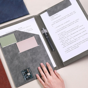Kinh Doanh da máy tính xách tay danh mục đầu tư thư kích thước từ A4 clipboard tài liệu tổ chức chất kết dính thư mục phỏng vấn/tiếp tục nộp hồ sơ - Product Image 4