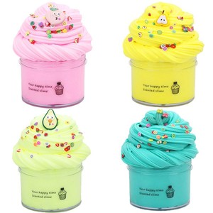 Slime <b>Kit</b> for Girls and Boys, Safe and Fluffy Slime for Kids, Stress Relief Kids Slime <b>Kits</b> for Toddlers - Product Image 3