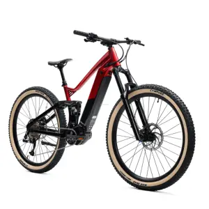 공장 도매 전체 서스펜션 전기 자전거 29 인치 산악 자전거 Bafang 미드 모터 500W 750W 1000W 성인 전기 자전거