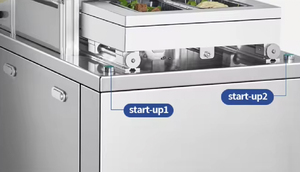 Máquina de Envasado al Vacío Automática Multifuncional DQ305L-E para Bolsas de Alimentos y Bebidas con 2/4 Bandejas - Product Image 3