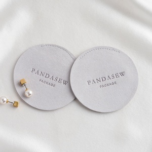 PandaSew Luxury Jewelry Packaging Gift Pouch Custom Size Microfiber Suede Jewelry Bag with Logo - Product Image 4