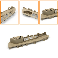 LHD coche puerta delantera izquierda Ventana principal interruptor manija bisel reposabrazos Panel cubierta embellecedor para BMW X5 X6 F15 F16 F85 F86 2014-2018