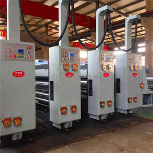 Machine de fabrication de boîtes ondulées, impression de dessins animés, découpe de chaîne, mangeoire, ZHNHUA-YSF-C - Product Image 3