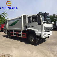 Camion compacteur de déchets 6x4 6m3, nouveau, boîte de vitesses manuelle, moteur diesel et pompe, marque Howo, à vendre