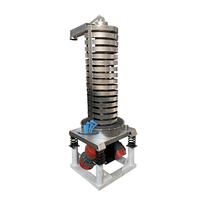 Machine de levage verticale industrielle, élévateur à vis vertical pour le carbonate de calcium