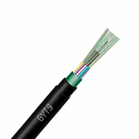 Kabel Serat Optik Luar Ruangan 4 Core GYTA53, Jaket Ganda, Lapis Baja Ganda Aluminium & Baja, Kabel Terpendam Langsung