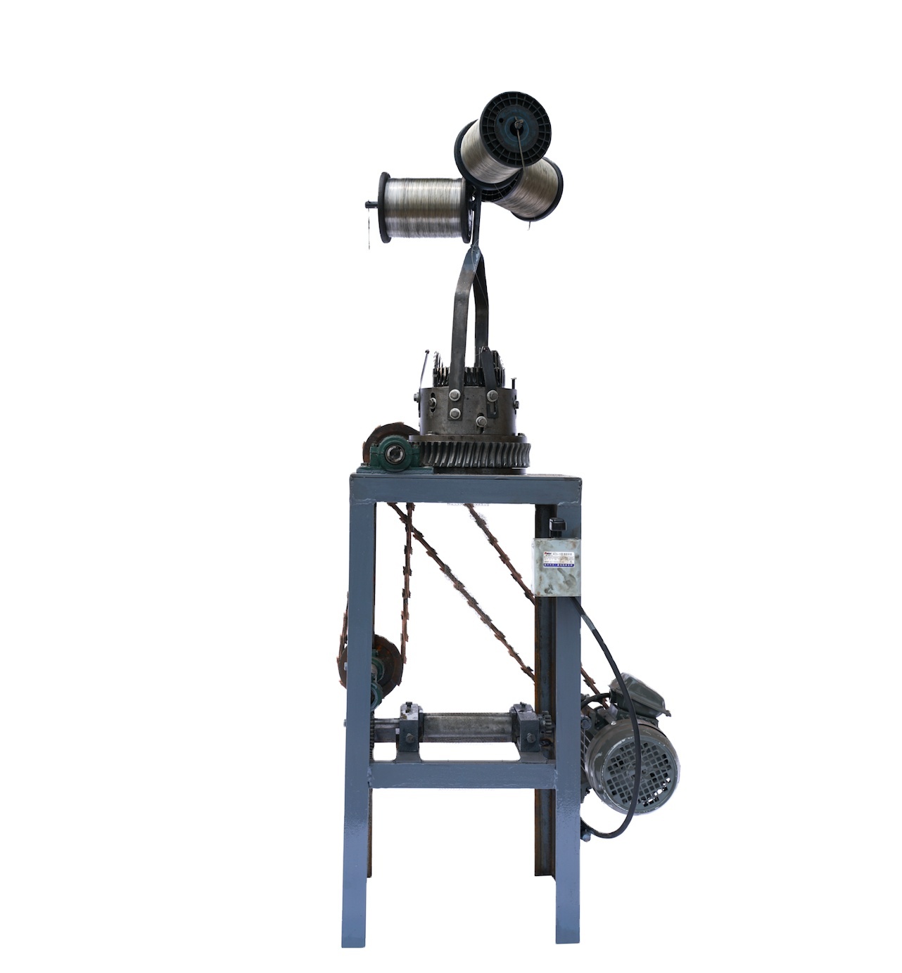 Mesh steel sleeve tubular RSG RG mesh machine equipment