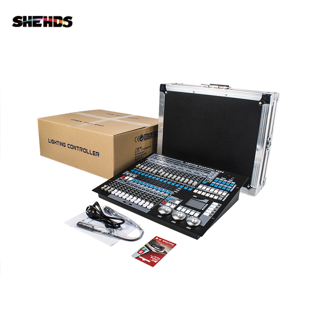 Stage Lighting Equipment Professional DMX Console 1024 DMX512 Lighting Controller with Flight Case