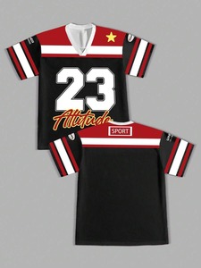 Camisetas de baloncesto y fútbol de manga corta, camisetas de entrenamiento, camisetas de manga corta, personalización disponible en fábrica de ropa F10 - Product Image 3