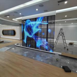 Écran LED ultra-fin <span class=keywords><strong>LINO</strong></span>, film transparent, affichage numérique intérieur, 1080P HDR10 DCI-P3 95%, lisible en plein soleil, 5 ans - Product Image 1