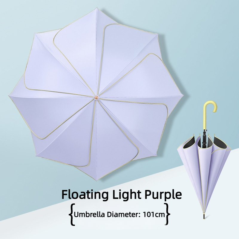 Iridescent Purple - Solid Wood Curved Handle