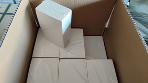 Không thấm nước trắng 4x6 trực tiếp nhiệt vận chuyển nhãn thấp moq trống phong bì 100x150 dính sticker cho siêu thị sử dụng - Product Image 4