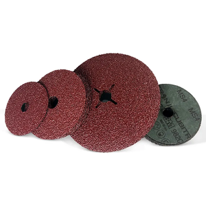 Disco de lijado rojo Fibra <span class=keywords><strong>Indasa</strong></span> 1 Agujero Disco de fibra de resina de nailon azul dorado Disco de fibra de pulido abrasivo de carburo de silicio para metal - Product Image 2