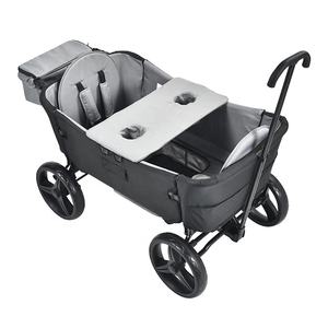 <span class=keywords><strong>Poussette</strong></span>-chariot multifonctionnelle pour bébé, nouvelle mode personnalisée, chariot de plage pliable, <span class=keywords><strong>poussette</strong></span> <span class=keywords><strong>double</strong></span> à quatre grandes roues - Product Image 1