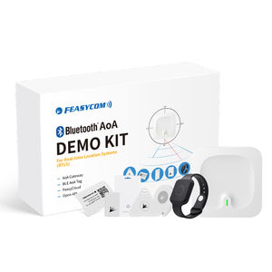 Feasycom <span class=keywords><strong>IoT</strong></span> บลูทูธความจุสูงบีคอนและเกตเวย์ชุดสาธิตการส่งข้อมูลแบบเรียลไทม์ RTLS BLE AOA Locator - Product Image 1
