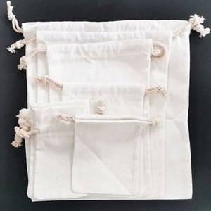 กระเป๋าผ้าแคนวาสพิมพ์โลโก้แบบกำหนดเองได้ หลายสี พร้อมเชือกผูกสองเส้น - Product Image 3