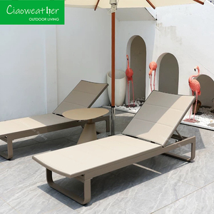 Tumbona moderna <span class=keywords><strong>de</strong></span> tela <span class=keywords><strong>de</strong></span> malla para hotel, patio <span class=keywords><strong>de</strong></span> natación, piscina para playa, jardín, Patio, Hotel, Parque, Villa, correo, embalaje, tumbona - Product Image 5