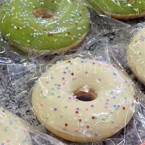 Cake Doughnut Model Surface Decoration Dark Chocolate White Sugar Beads <b>Smoothly</b> <b>Brush</b> Sprinkled Healing Desserts Homemade Bake - Product Image 6