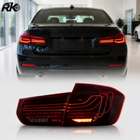 Feu arrière LED OLED fumé rouge pour BMW Série 3 F30 F35 2013-2018 Clignotant séquentiel Plug&Play