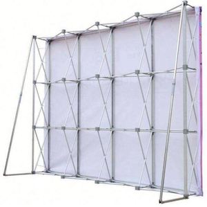 Expositor Retráctil de Aluminio de Alta Calidad para Ferias Comerciales, Soporte para Pancartas y Telones de Fondo, Portátil y Recto - Product Image 3