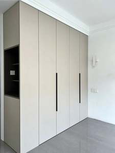 Armoire moderne en bois meubles de chambre à coucher maison armoire taille personnalisée extensible en mélamine - Product Image 6