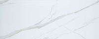 Carreaux de sol et marches d'escalier en porcelaine effet marbre Carrara brillant pleine masse, aspect marbre de Foshan, carreaux de marches en céramique blanc Carrara