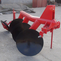 Charrue à disques Yili la plus vendue, montée sur tracteur, à faible coût, haute productivité, profondeur de travail 25-30 cm et garantie 1 an