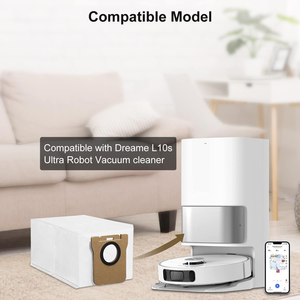 Paquete de 10 bolsas de repuesto para aspiradora Xiao-<span class=keywords><strong>mi</strong></span> X10 Dreame L10s de gran capacidad de 2,5 L, fuente de alimentación Manual - Product Image 5