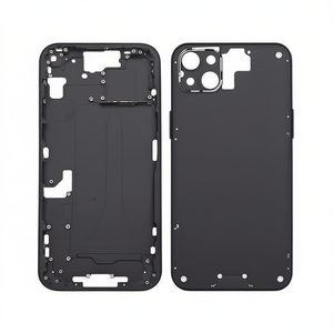 Boîtier central noir avec coque arrière pour iPhone 15 Plus - Product Image 2