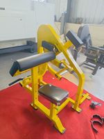 Machine de musculation professionnelle à charge libre en acier, banc de musculation horizontal multifonctionnel, équipement sportif pour exercices des jambes, bras, poitrine et dos, avec système de sécurité