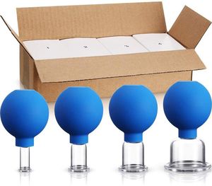 Ensemble de gobelets et d'aspirateur 2021, dispositif de succion sous vide en silicone et en verre pour <span class=keywords><strong>visage</strong></span>, 2 à 4 pièces - Product Image 1