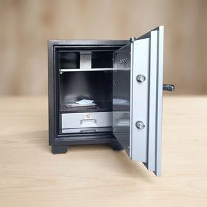 Caja Fuerte para Oficina Hoshang HS-69E, Impermeable, con Recubrimiento en Polvo, Construcción Antioxidante, Sistema de Bloqueo con Llave y Contraseña, Fabricada en Vietnam - Product Image 6