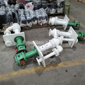 Pump material plastik tahan korosi pompa semibenam untuk kalium klorat KClO3 - Product Image 6